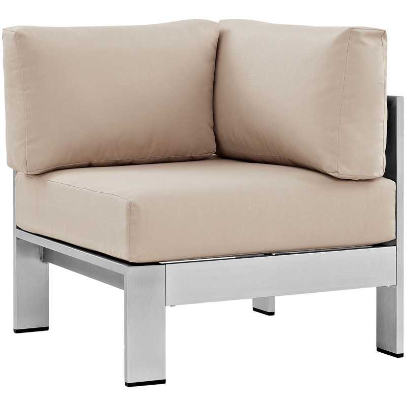 Fauteuil d'extérieur Shore, Beige