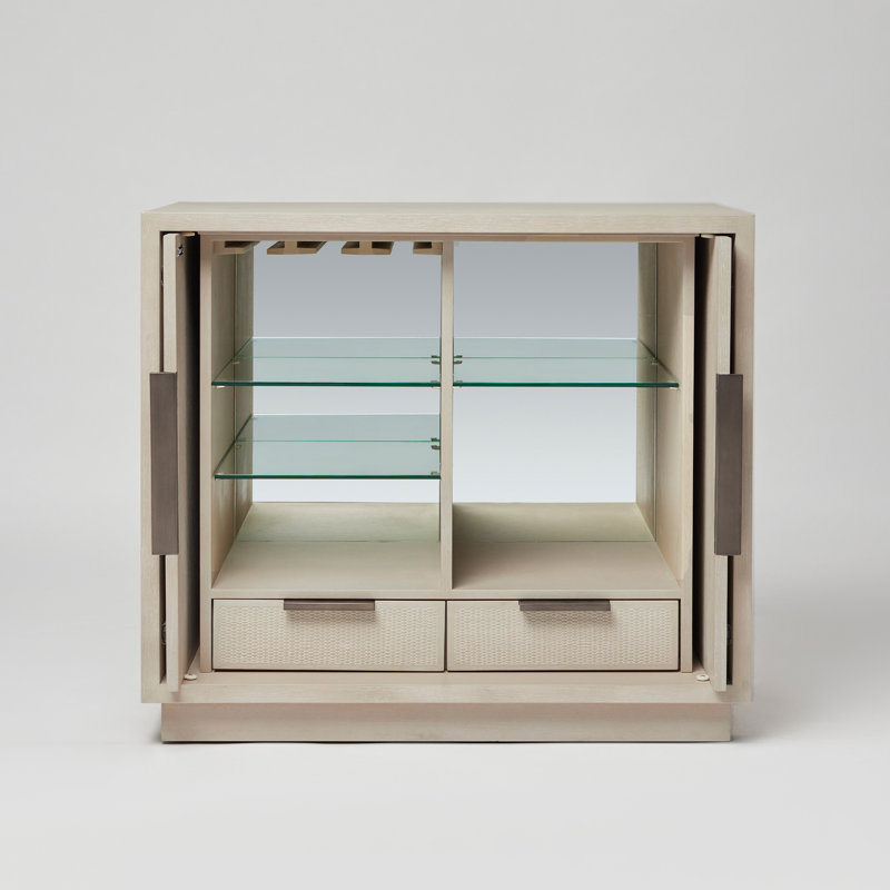 Holmes Solid Wood Bar Cabinet