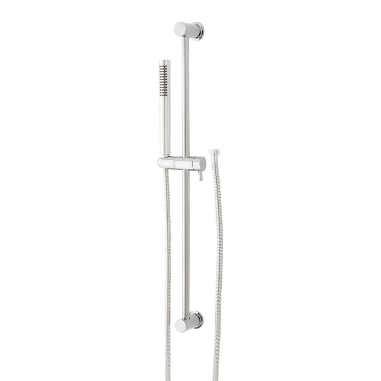Signature Hardware Full Hand Shower and Slide Bar with Hose