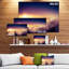 «Blue Sky Over Clouds», reproduction de photo sur toile tendue-18269805