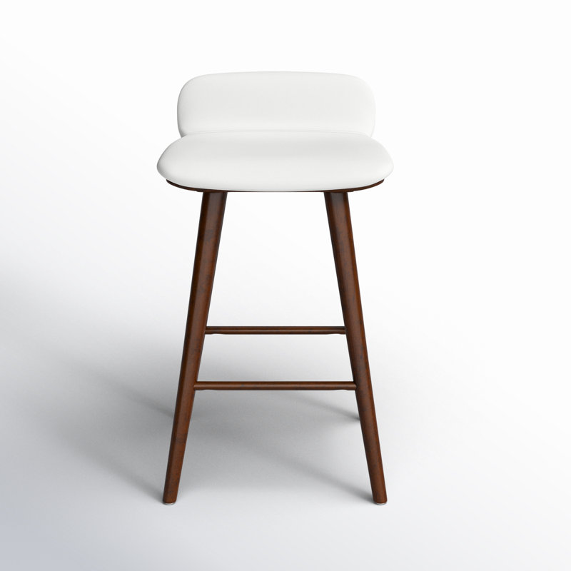 Vanya Barstool, Short Stool - 28", White