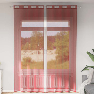 Fabric Room Darkening No Curtain Header Type Sliding Panel Pair