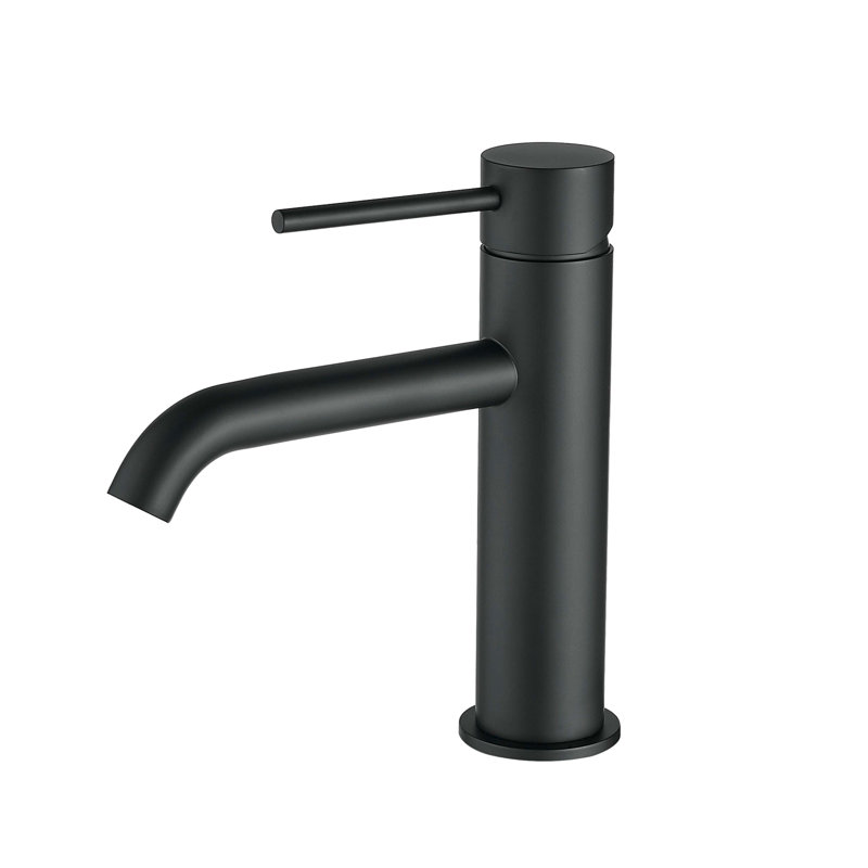 Black Bathroom Faucet Black Faucet For Bathroom Sink, Single Hole Bathroom Faucet Modern Single Handle Vanity Basin Faucet