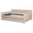 Full Size Velvet Upholstered Daybed With  Wood Slat Support-419720328