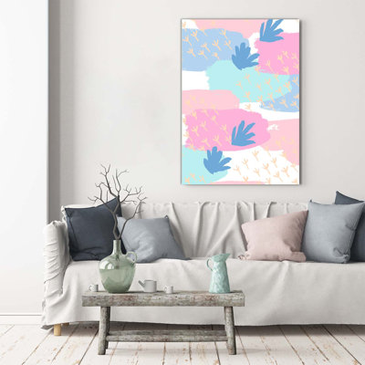 Colourful Spots - Wrapped Canvas Print