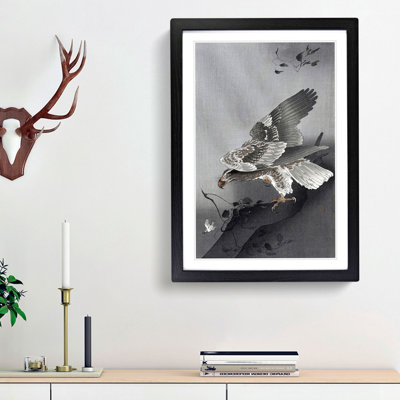 Eagle Hunting by Ohara Koson - Picture Frame Painting Print