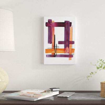 « criss-cross », impression sur toile