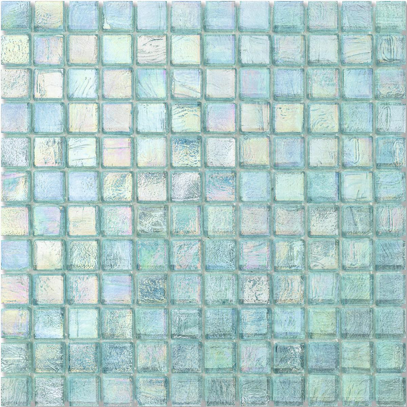 Organza 7/8" x 7/8" Cubes Glass Mosaic