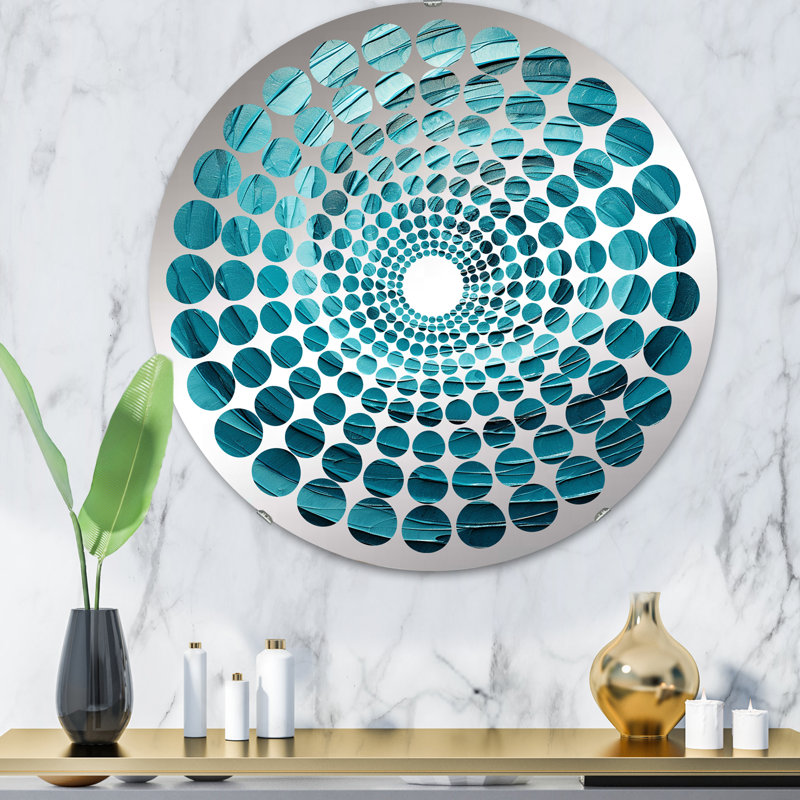 Emerine Circle Mirror, 31.4" x 31.4"