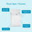 Aspen Locking Wall Mount Mailbox White-30748134