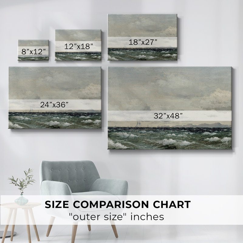 «Vintage Landscape - DCCXCVII» sur, Toile tendue, H 41 po x l 61 po x P 1,5 po
