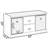 Rathdowney White Shoe Storage Bench with Wooden Frame, 2 Drawers, Foldable Baskets, and Comfortable Gray Cushion for Entryway, Hallway, or Bedroom Organization
