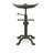 Enos Iron Adjustable Height Counter Stool with Iron Frame-833835177