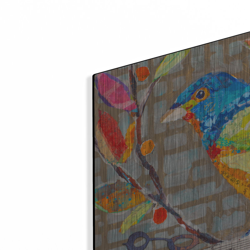 «Bunting Blue» par St. Hilaire Elizabeth, H 24 po x l 24 po
