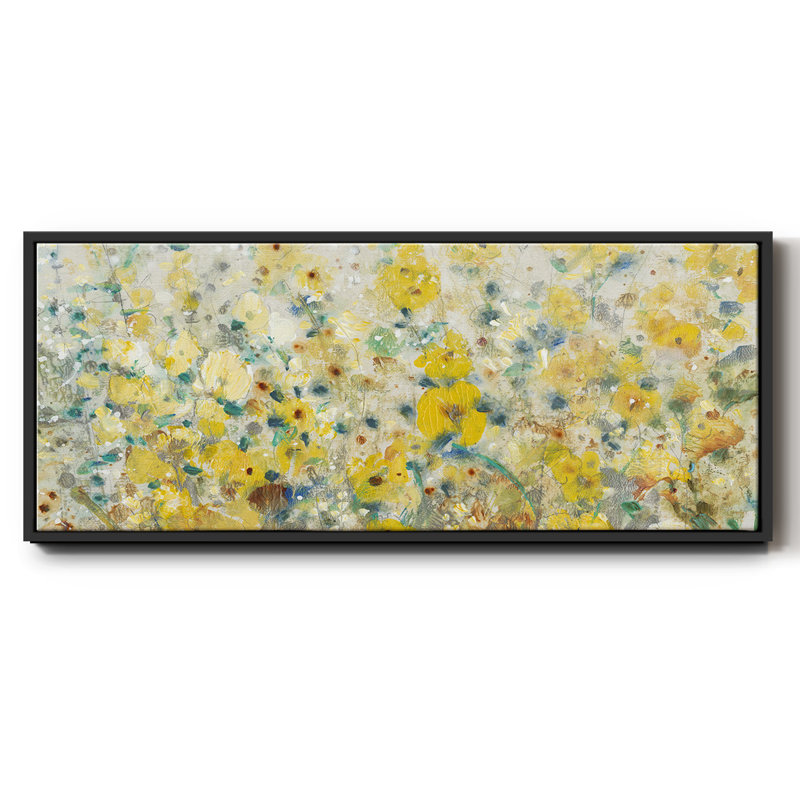 «Cheerful Garden II», toile encadrée, H 20 po x l 50 po