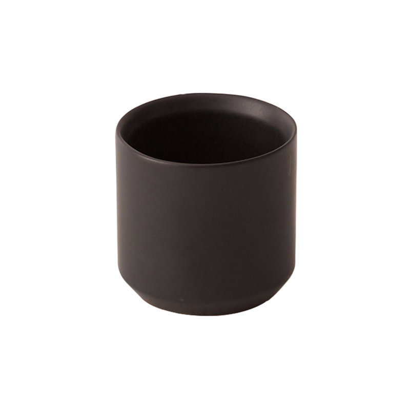 Pot à fleurs en céramique Parsons, Noir, H 2 po x l 2,5 po x P 2,5 po