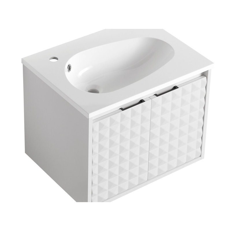24.00'' Single Bathroom Vanity with Ceramic Top