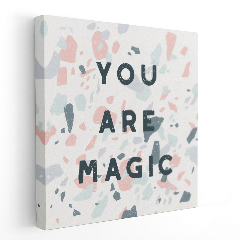 Terrazzo Inspiration I - reproduction d'art sur toile, H 12 po x l 12 po