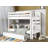Treva Solid Wood Standard Twin over Twin Bunk Beds with Ladder and Twin Trundle-1081052640