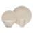 Red Vanilla Oatmeal 16 Piece Dinnerware Set, Service for 4