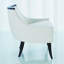 Boomerang Chair-White Leather-24450969-24450970