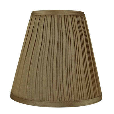 8.5'' H x 9'' W Silk Empire Lamp Shade