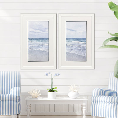Tranquil Ocean Framed Art