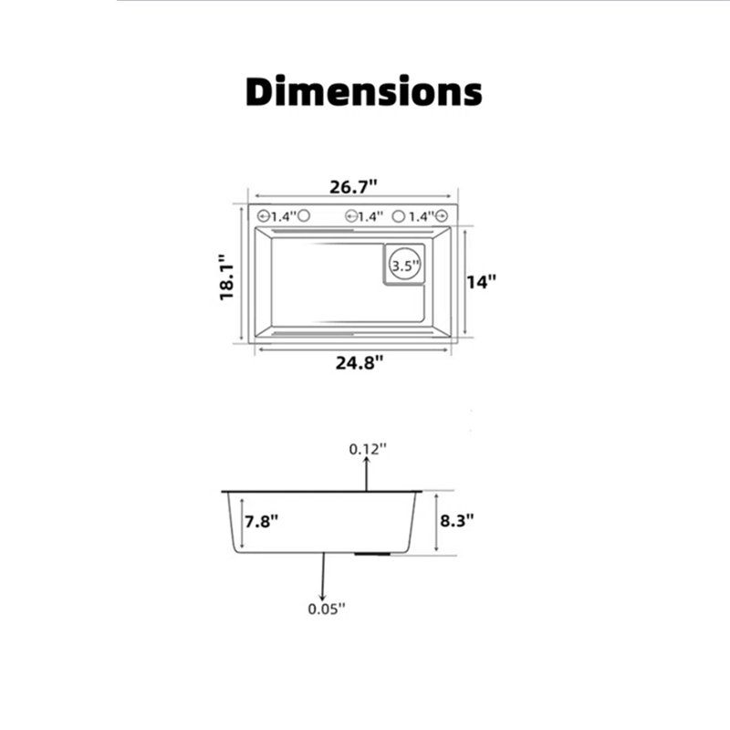 Stainless Steel Kitchen Sink
