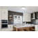Karla Glass LED Flush Mount