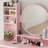 Litzy 53.1'' Vanity with Stool and Mirror-323374998