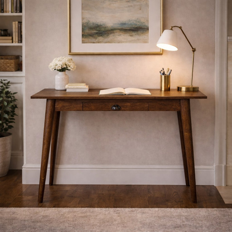 Ellionna Solid Wood Solid Wood Writing Desk
