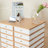 Multi-drawer solid wood jewelry cabinet
