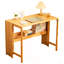 Bureau pliant en bambou, bureau d'ordinateur peu encombrant pour les petits espaces, table d'étude pliable pour chambre à coucher, bureau personnel, dortoir, appartement, couleur naturelle-909923480