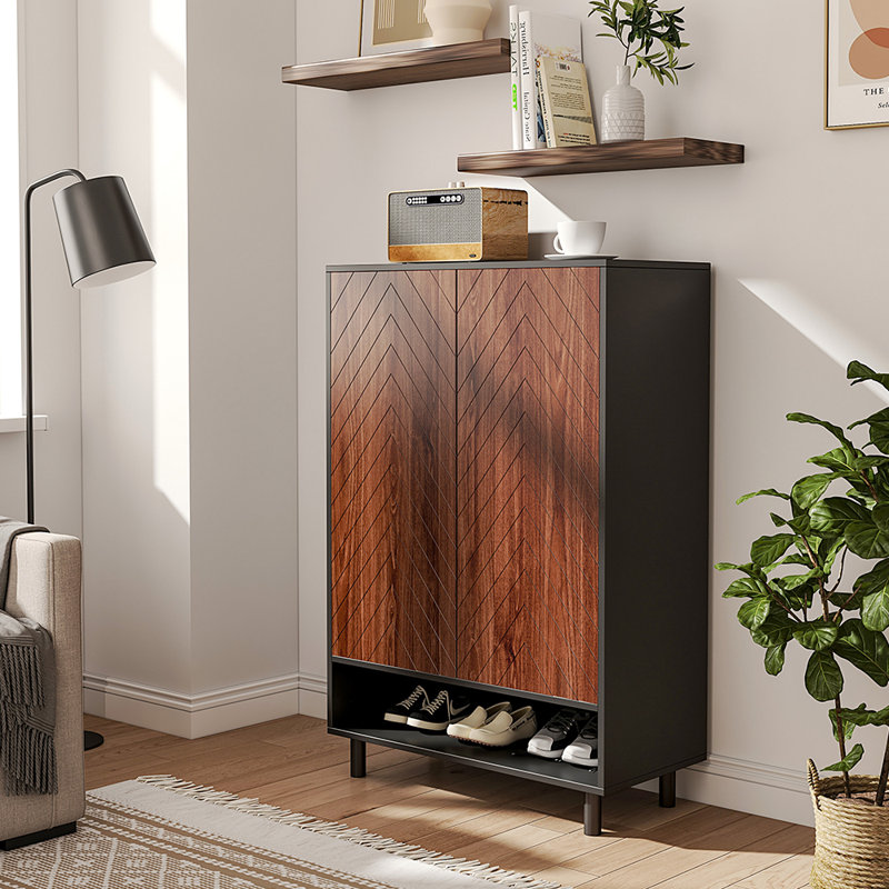 18 Pair Shoe Storage Cabinet