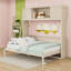 Lit escamotable double avec armoires