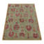Rug & Kilim’S Block Print Rug With Red And Green Floral Patterns-250023512
