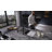 Ruvati 32-inch Granite Composite Quartz Undermount Workstation Kitchen Sink Espresso --94342290