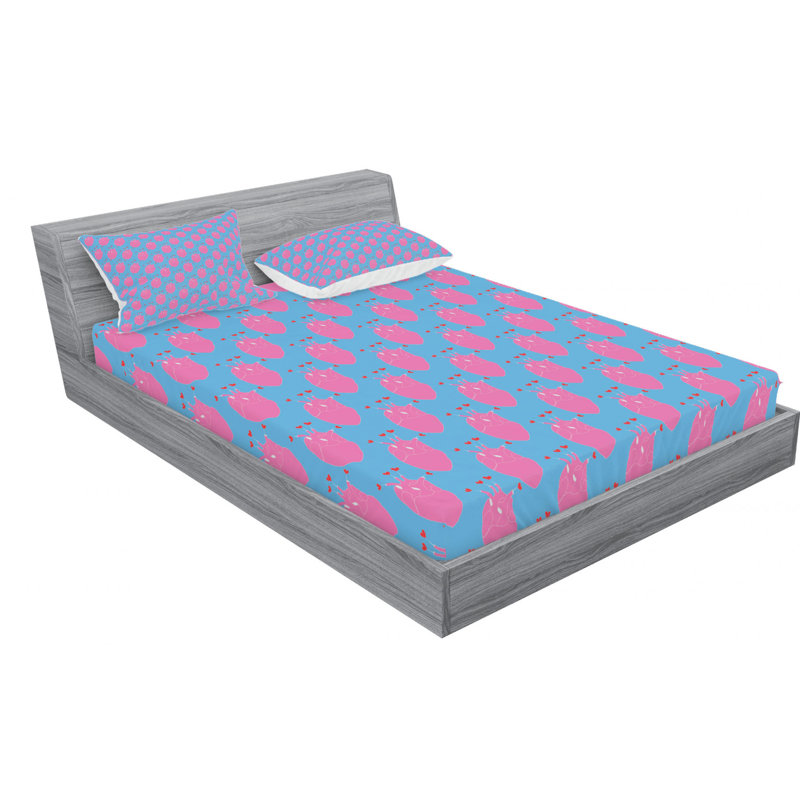 Microfiber Sheet Set, Full Sheet Set with Fitted Sheet