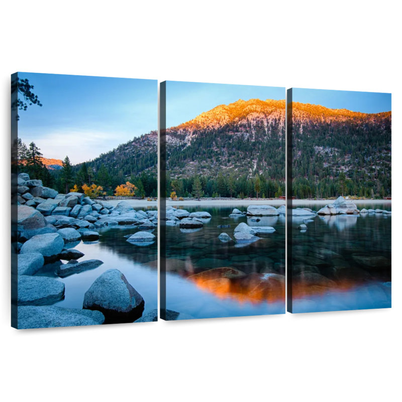 Alvord Rocky Lake Tahoe, H 28 po x l 45 po