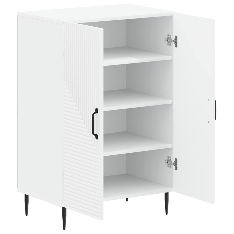 Shoe Storage Cabinet, White