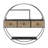 3 Piece Circle Accent Shelf with Drawer