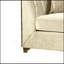 Causeuse de style moderne crème-711385015