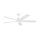 Lise 60'' 5 Blade Ceiling Fan with LED Light Kit