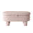 Modern Storage Ottoman Corduroy Upholstered Bench Bedroom Storage Seat Entryway Shoe Bench For Living Room, Bedroom And Entryway, Pink-210668015