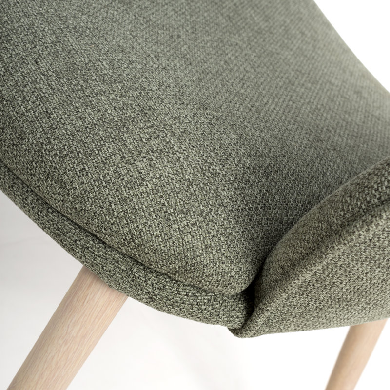 Asenath 49cm H Polyester Upholstered Armchair, Sage