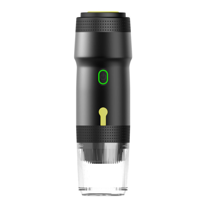 Machine à expresso électrique portative, mini-cafetière compatible USB et autochauffant compatible avec les capsules ou le café moulu, idéale pour les voyages, le bureau et le camping