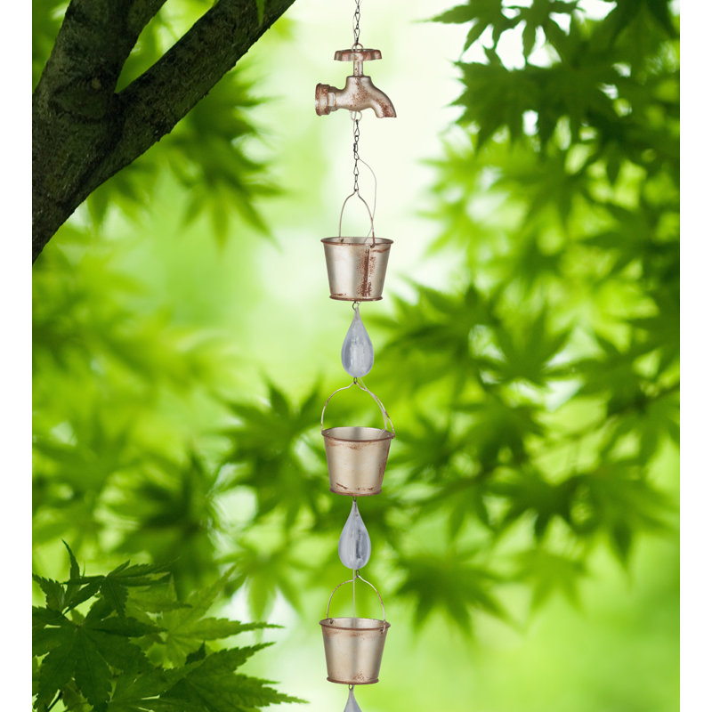 Ornement solaire goutte d'eau 54 "- robinet