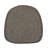 Non-Slip Mid Century Modern Shell Chair Cushion, Extra Thick Filling-1271790674
