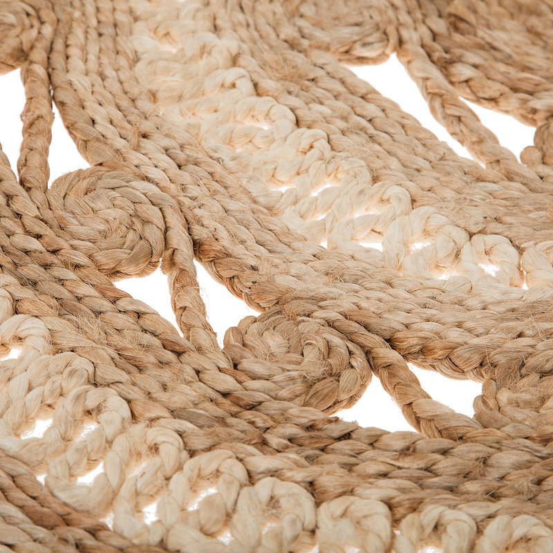 Geraghty Round 140 cm x 140 cm Jute / Sisal Hand Woven Area Rug