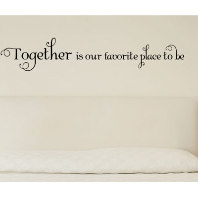 Text & Numbers Non-Wall Damaging Wall Decal